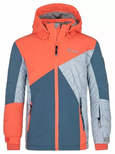 Kilpi Παιδικό Casual Μπουφάν με Επένδυση & Κουκούλα Πολύχρωμο