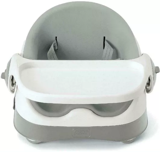 Καθισματάκι Φαγητού Mamas & Papas Πλαστικό για Καρέκλα Bud Pebble Γκρι