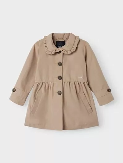Name It Παιδική Καμπαρντίνα Μπεζ