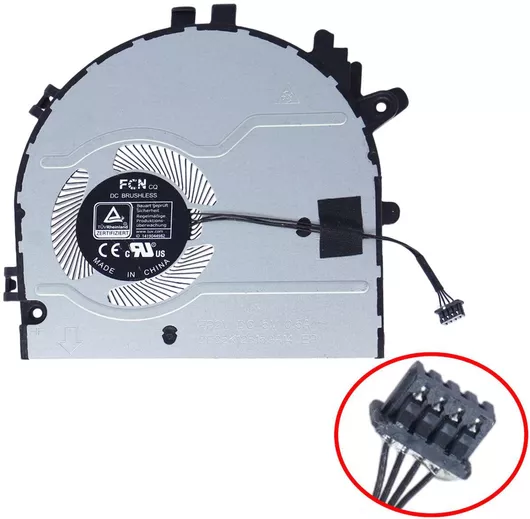 Ανεμιστηράκι Laptop Cpu Cooling Fan Lenovo Ideapad 114ada7 82r0 114amn7 82vf 115ada7 82r1 115amn7 82vg Fp2v Fq2v 5f10s13989 5f10s13990 12b159a14 Dc28000y1f0 4pin Κωδ.81339