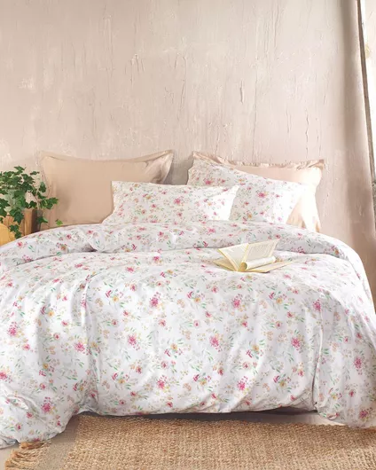 Σετ Μαξιλαροθήκες Rythmos Sorin 50x70cm Ροζ