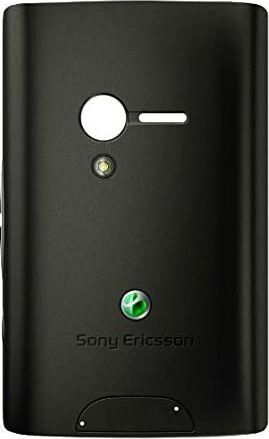 Back Cover για Sony Ericsson Xperia X10 Mini Γνήσιο Καπάκι Μπαταρίας Black
