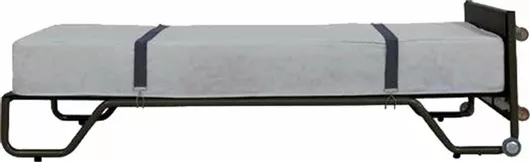 Evinoks YTK-110 Έπιπλο Υπνοδωματίου Πανελ Μελαμίνης & Σίδερο Εxtra Bed