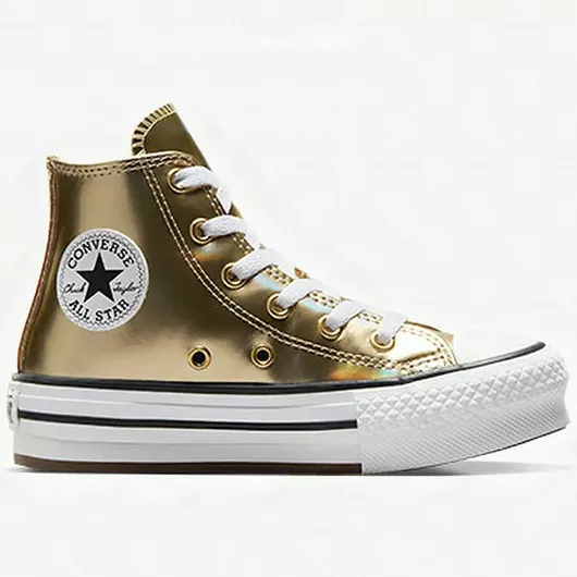 Converse Chuck Taylor All Star Παιδικά Sneakers High Χρυσό