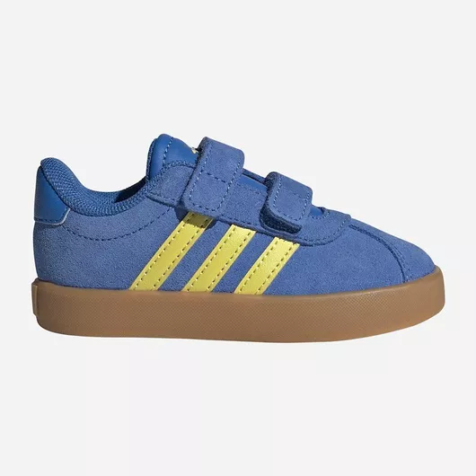adidas Vl Court 3.0 Παιδικά Sneakers με Σκρατς Μπλε
