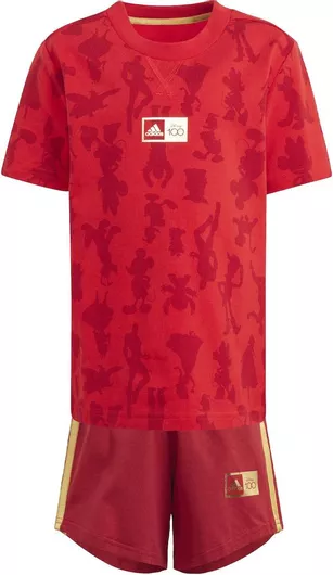 Adidas Kids Boys Adidas X Disney 100 Tee Set (in7292) - Better Scarlet