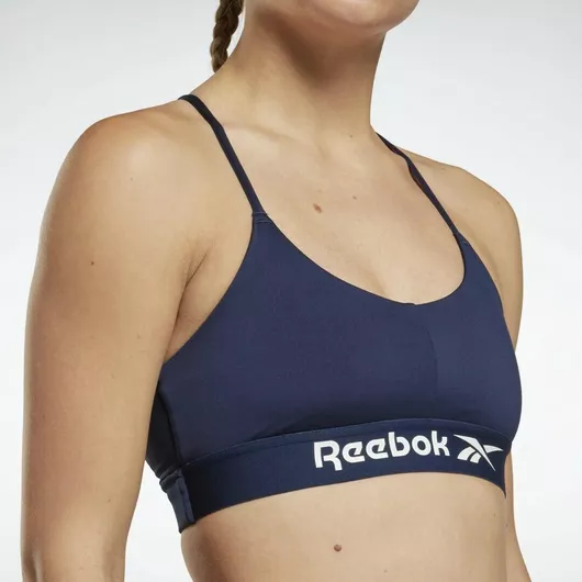 Reebok Workout Ready Γυναικείο Αθλητικό Μπουστάκι Vector Navy με Ελαφριά Ενίσχυση