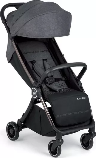 Καρότσι Μωρού Cam Matic Kατάλληλο για Nεογέννητο Γκρι 5.9kg