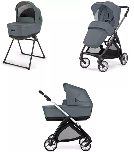 Καρότσι Μωρού Inglesina Electa Duo 2025 Ρυθμιζόμενο 2 σε 1 Kατάλληλο για Nεογέννητο Union Grey 8.7kg