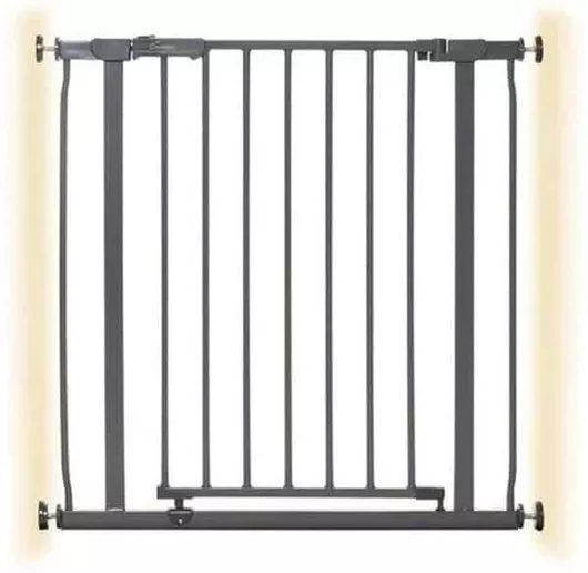 Dreambaby Ava Πτυσσόμενη Προστατευτική Πόρτα από Μέταλλο Charcoal 81x76cm