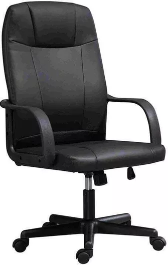 Καρέκλα Διευθυντική με Μπράτσα Bf1010 Μαύρο Woodwell