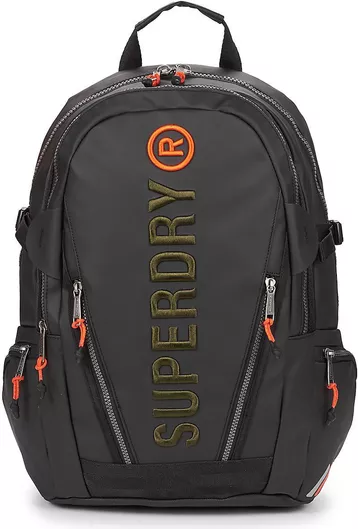 Superdry Tarp Embroidered Rucksack Black/khaki Green