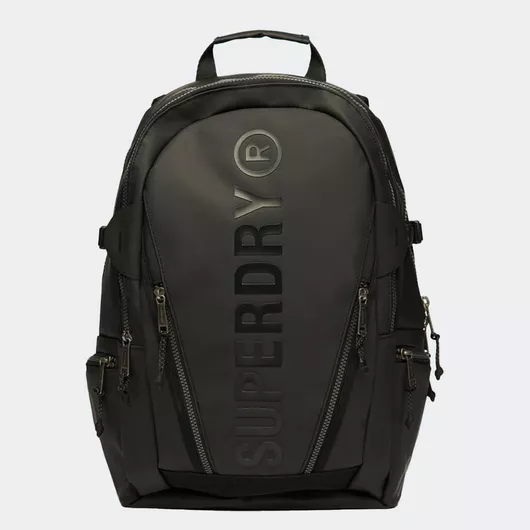 Superdry Tarp Rucksack Μαύρο