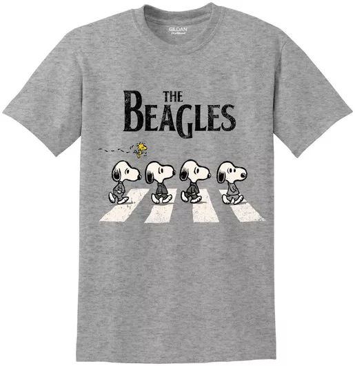 Gildan Beagles T-shirt Γκρι