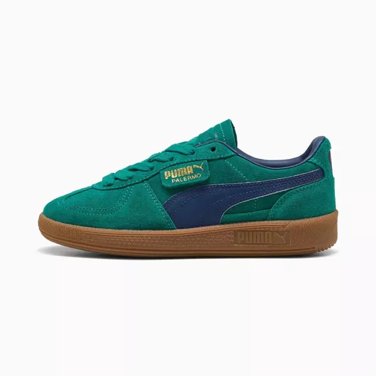 Puma Palermo Παιδικά Sneakers Πράσινο