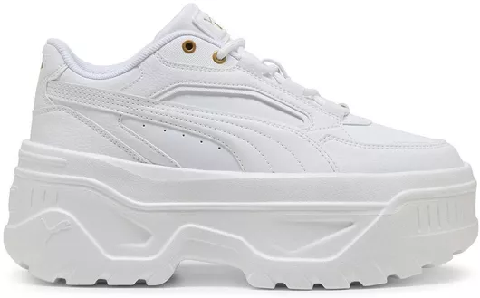 Puma Karmen X-Tra Flatforms White / Gold