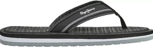 Pepe Jeans Basic Ανδρικά Flip Flops Μαύρο