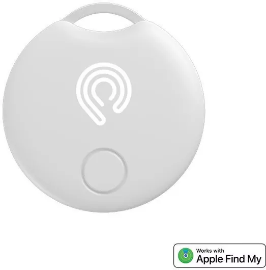 Bluetooth Tracker Hyperloq Συμβατό με Apple Find my Device Λευκό