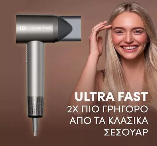 Πιστολάκι Μαλλιών IQ HD-1285 Ionic 1600W