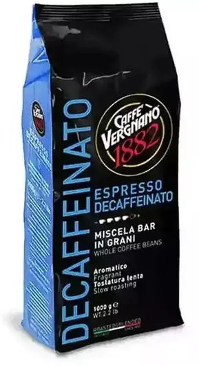 Καφές Espresso Caffe Vergnano 1882 Decaffeine σε Κόκκους 1kg