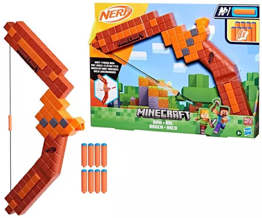 Νerf Τόξο Minecraft για 8+ Ετών