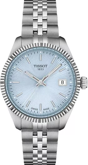 Γυναικείο Ρολόι Tissot T-classic Ballade με Ασημί Μεταλλικό Μπρασελέ