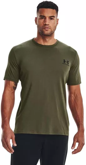 Under Armour Αθλητικό T-shirt Λαδί