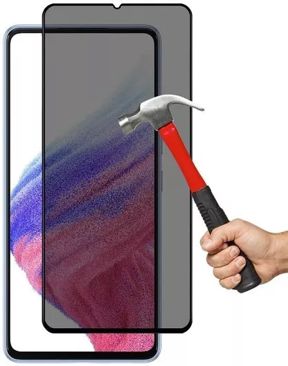 Full Glue Privacy Full Face Tempered Glass Μαύρο Samsung S25 Ultra 5G