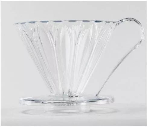 Coffee Dripper Tritan Cone-shaped Flower Cup4 Clear