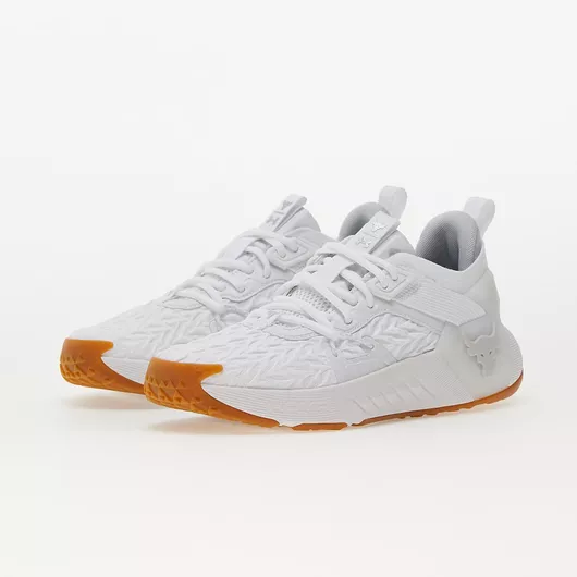 Αθλητικό Παπούτσι Under Armour Project Rock 6 Γυναικεία για Προπόνηση & Γυμναστήριο White / Halo Gray