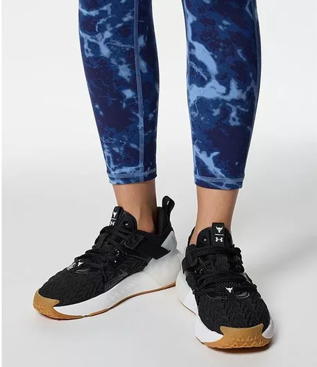 Αθλητικό Παπούτσι Under Armour Project Rock 6 Γυναικεία για Προπόνηση & Γυμναστήριο Μαύρα