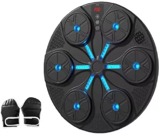 Μουσικό Ταμπλό Box Γάντια & Φωτισμό Led HQ-QJB01 Μαύρο