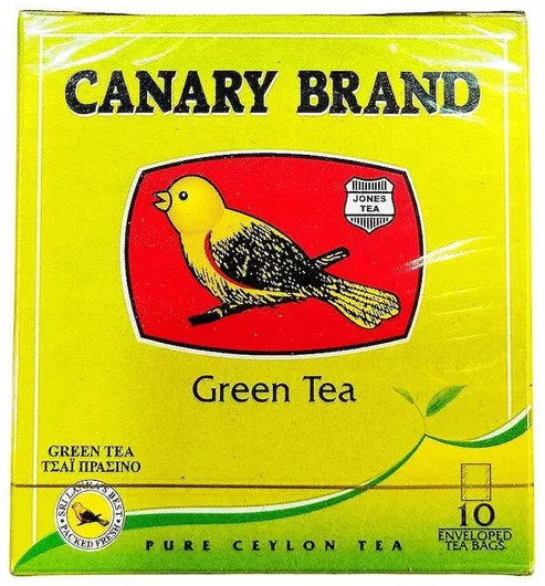Τσάι Canary Brand Green Tea Πράσινο 10 Φακελάκια