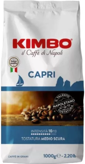 Καφές Espresso Kimbo Capri 1000g Κόκκους