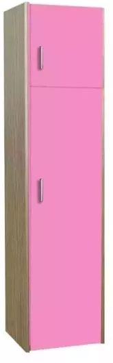 Παιδική Ντουλάπα Μονόφυλλη Ροζ 48x50x240cm 01-1-05-03-007