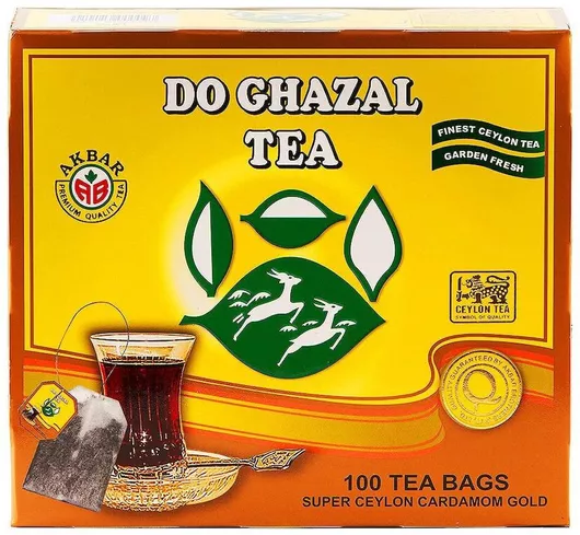Μαύρο Τσάι Do Ghazal Cardamom Flavoured Black Tea Κάρδαμο 2gr 100 Φακελάκια