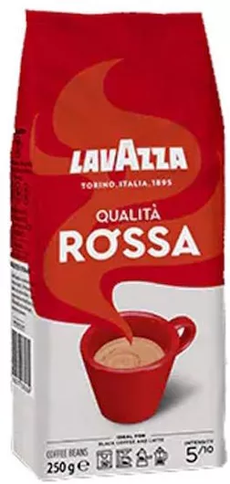Καφές Espresso Lavazza Qualita Rossa Κόκκους 250gr