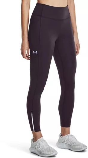 Under Armour Fly Fast 3.0 Training Γυναικείο Cropped Κολάν Tux Purple / Reflective