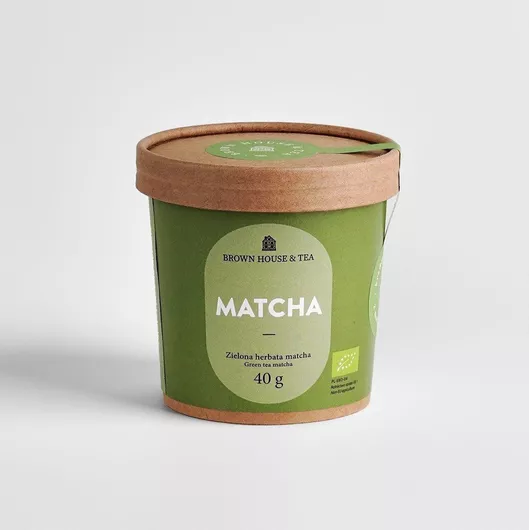 Τσάι Brown House & Tea Matcha Βιολογικό Προϊόν 10 Φακελάκια 40gr