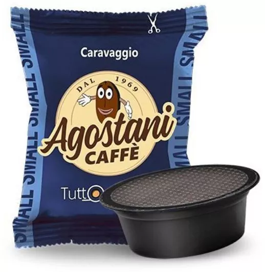 Agostani Κάψουλες Espresso Carvaggio Συμβατές με Μηχανή LavAzza A Modo Mio 100caps