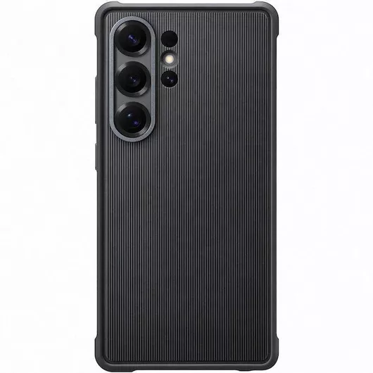 Samsung Back Cover Πλαστικό με Υποδοχή για Κάρτες Μαύρο Galaxy S25 Ultra