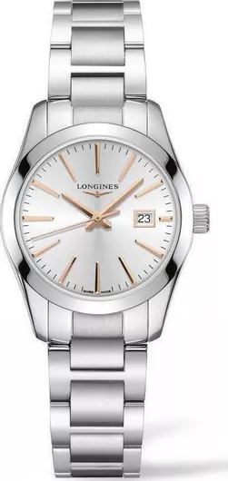 Γυναικείο Ρολόι Longines Conquest Classic Silver