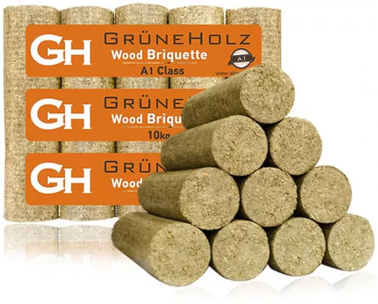 Μπρικέτες GrüneHolz Α1 1000kg