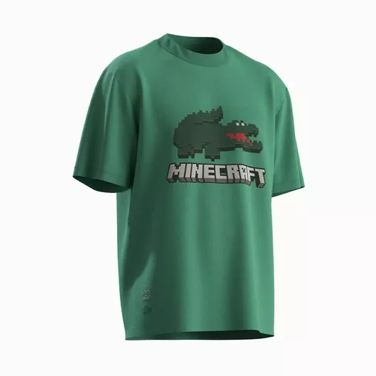 Lacoste Minecraft T-shirt Πράσινο