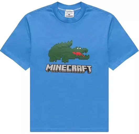 Lacoste Minecraft T-shirt Μπλε