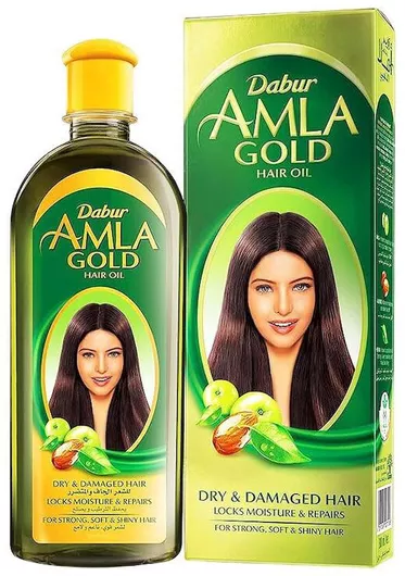 Λάδι Μαλλιών Dabur Amla Gold για Ενδυνάμωση 200ml