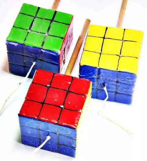 Πασχαλινή Λαμπάδα Στρογγυλή