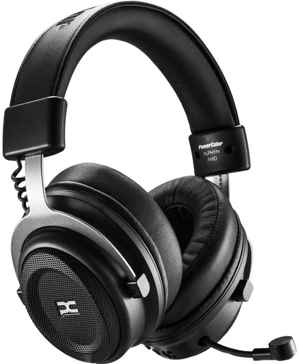 PowerColor Alphyn AH10 Ασύρματο Over Ear Gaming Headset με σύνδεση USB