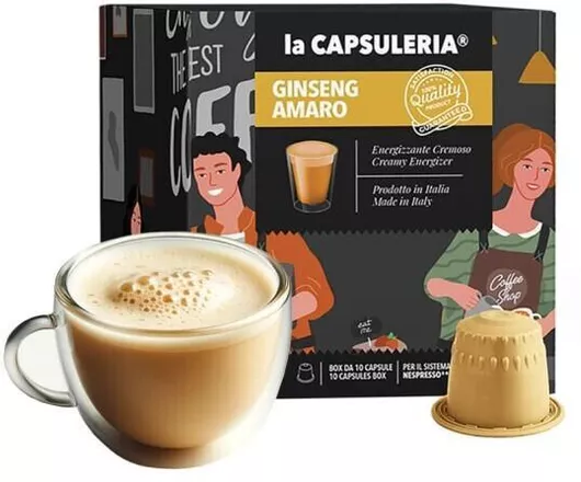 Κάψουλες Καφέ Συμβατές Μηχανές Nespresso 10 Τμχ-bitter Ginseng Capsules Compatible Nespresso La Capsuleria