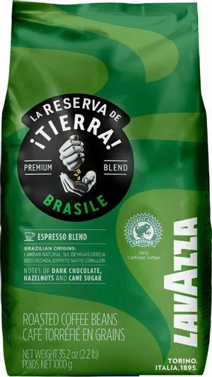 Καφές Espresso Lavazza Brazil Intense σε Κόκκους 1kg